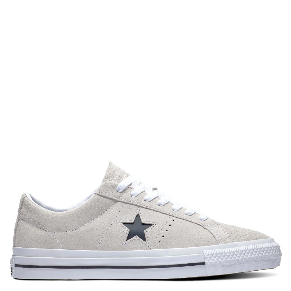 Converse Men's Cons One Star Pro Egret/White/Black | Getoutsideshoes.com – Getoutside Shoes