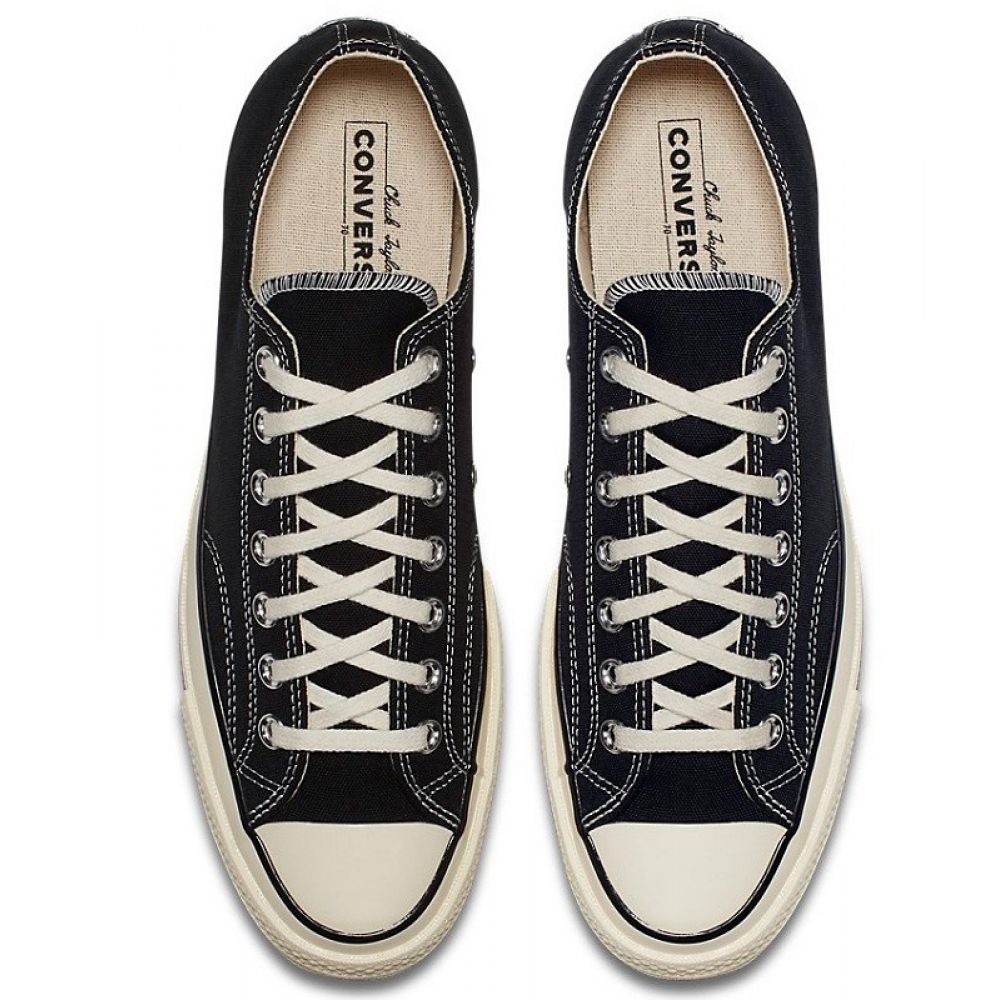 Converse ChuckTaylor All '70 Low - Black/Egret/White | – Getoutside Shoes