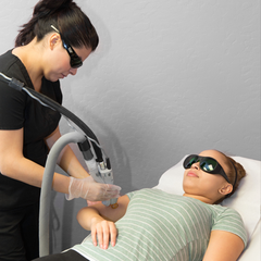 Arm Laser Hair Removal Treatment