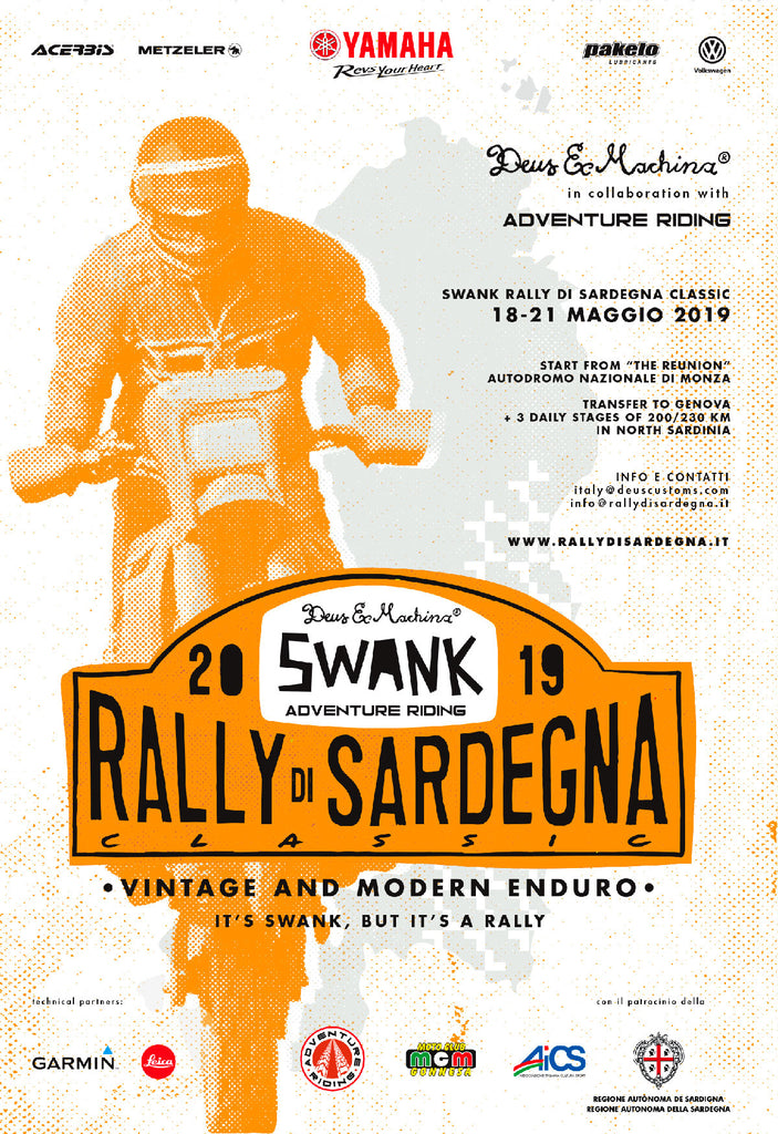 Swank Rally di Sardegna Classic 2019 poster
