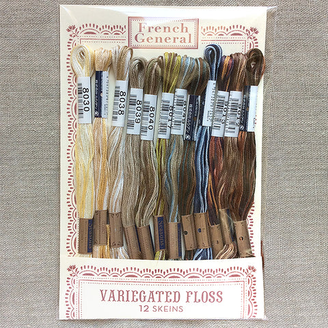 Embroidery Floss - Variegated Earth