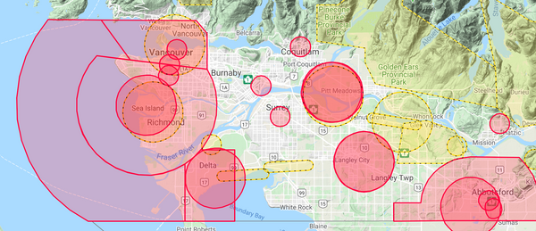 Where to fly drones in Vancouver