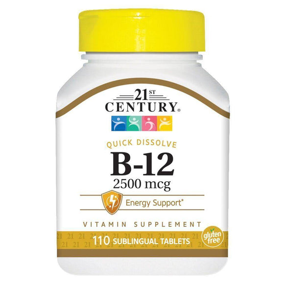 Vitamin B-12 (Cyanocobalamin) supports the body's nerves and blood cells. Quick dissolve vitamin B-12 is a great tasting way to deliver your B vitamin.