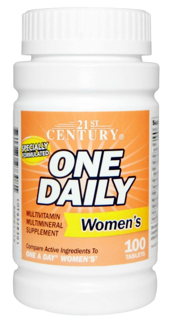 21st Century, One Daily, Women's, 100 Tablets - Organic and Natural