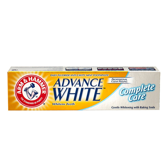 Arm and Hammer, Complete care toothpaste whitens teeth