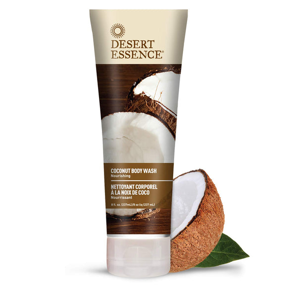Desert Essence, Body Wash, Coconut, 8 fl oz (237 ml)