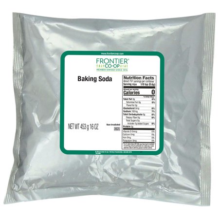 FRONTIER NATURAL PRODUCTS, POWDERED BAKING SODA, 16 oz (453 g)