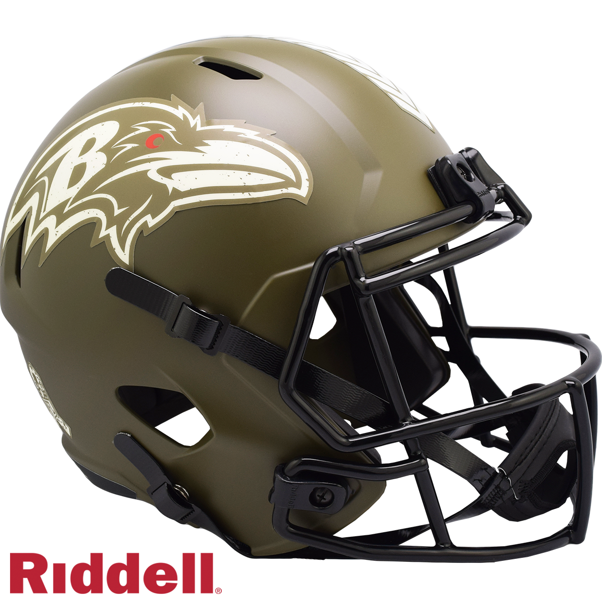 BALTIMORE RAVENS SALUTE TO SERVICE SPEED REPLICA HELMET The Sports