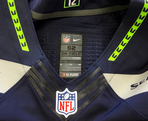 seahawks jersey authentic