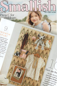 Smallish for the modern mother magazine features kreisdesign patterned pegboard