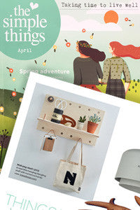 The Simple Things magazine features the PegShelf by Kreisdesign