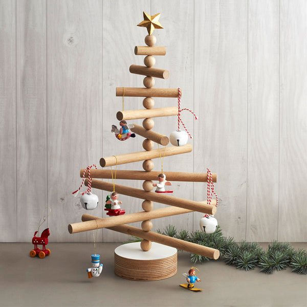 wooden christmas tree