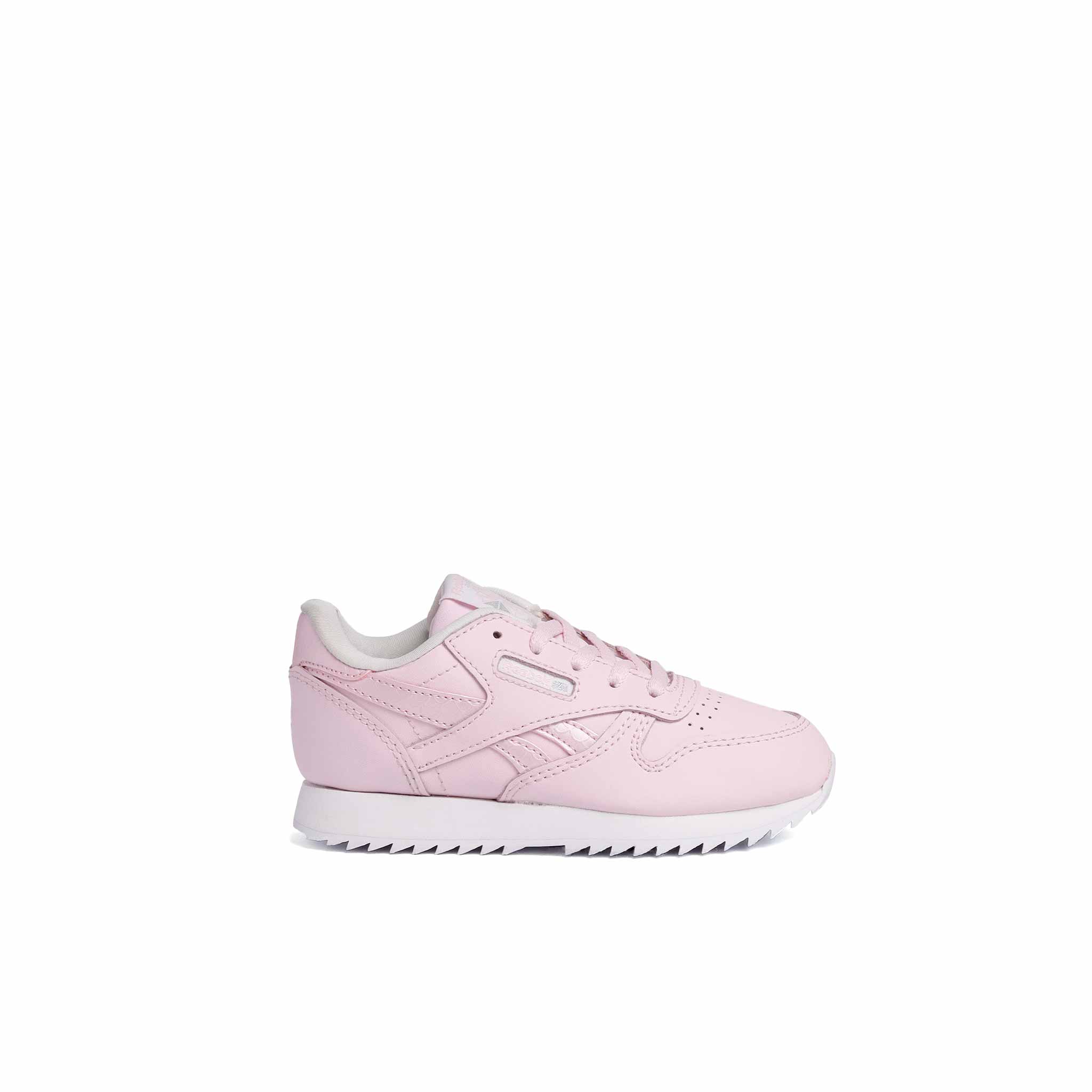 Celda de poder Kakadu Oclusión Tenis Reebok Classic Leather Niña EG5967 Casual Rosa