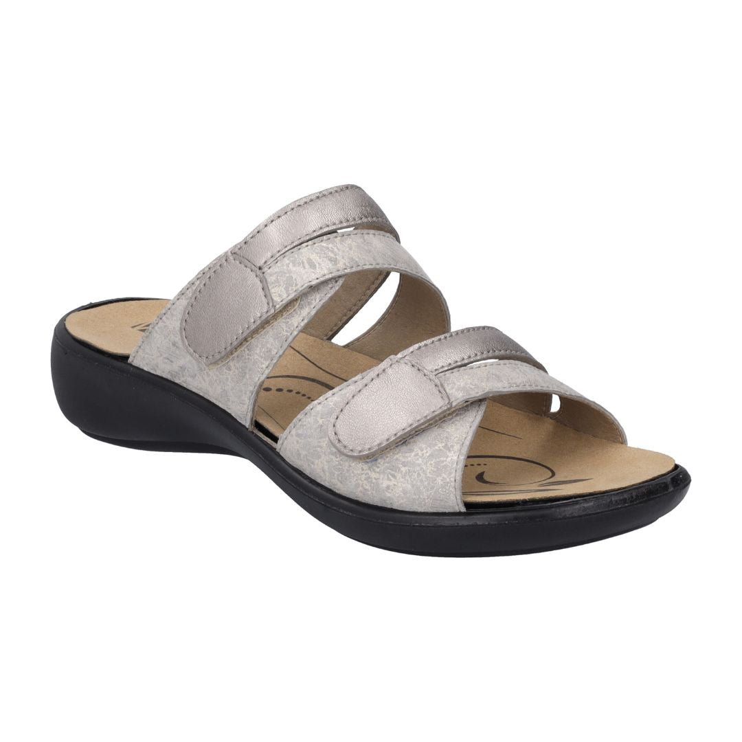 Ibiza 81 Slide Sandal | White-Balmer Shoes