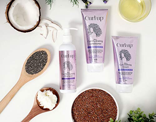 Curl Up Curl Care Bundle with Curly hair Shampoo, Conditioner & Curl D –  