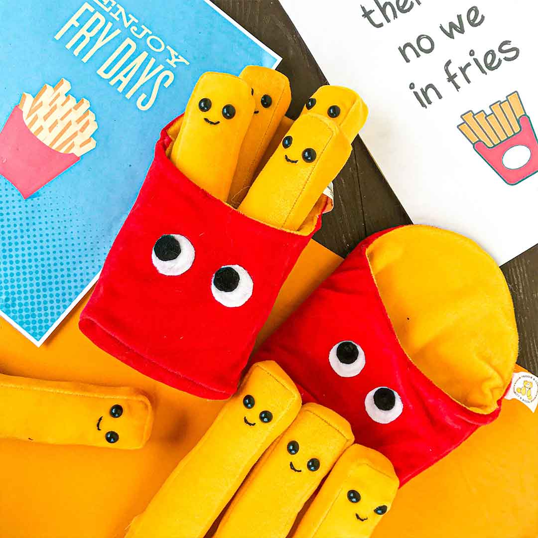 French Fries Stuffed Toy – Eddie Teddie & Co.