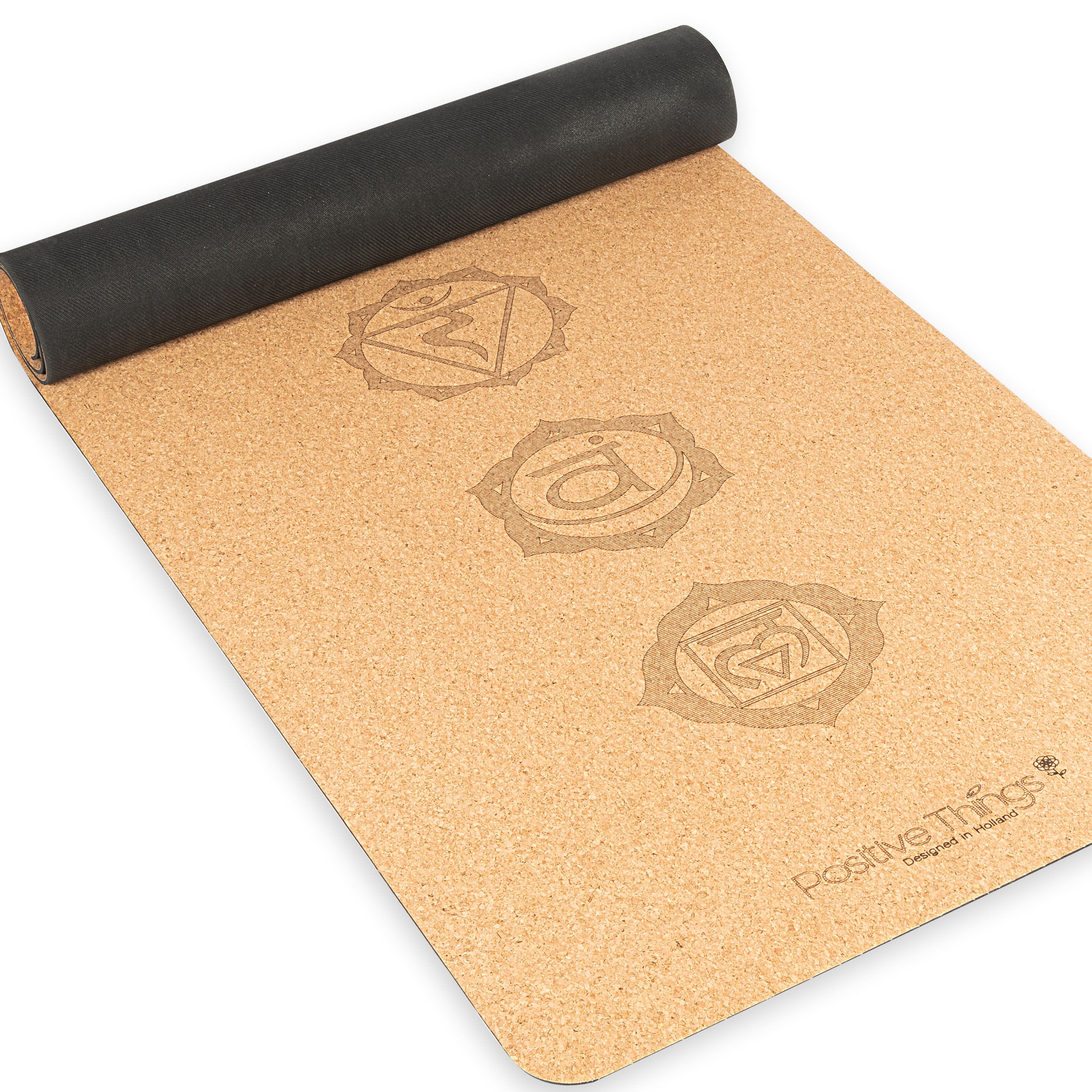 dwaas Rafflesia Arnoldi lezing Positive Things Yoga mat Kurk & Natuurlijk rubber met Antislip