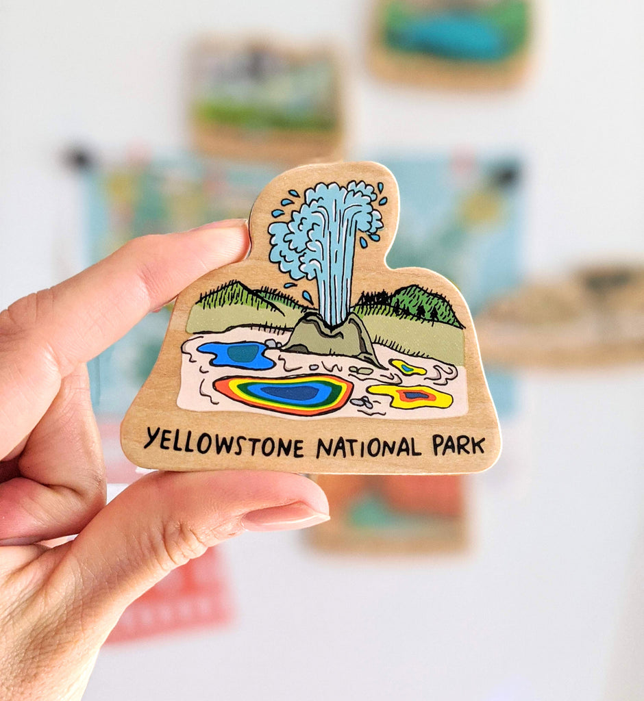 Brainstorm Illustrations for National Parks Merch - Running Press