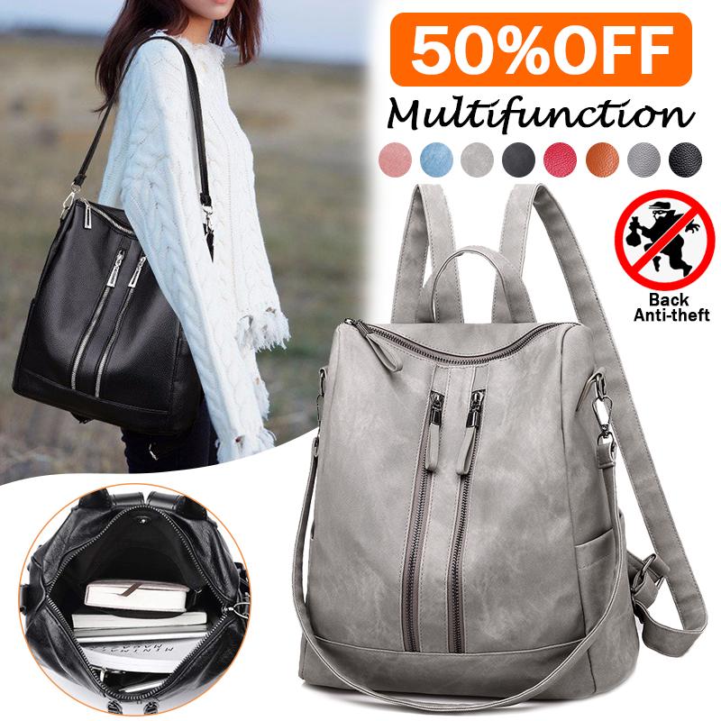 anti theft multifunctional backpack