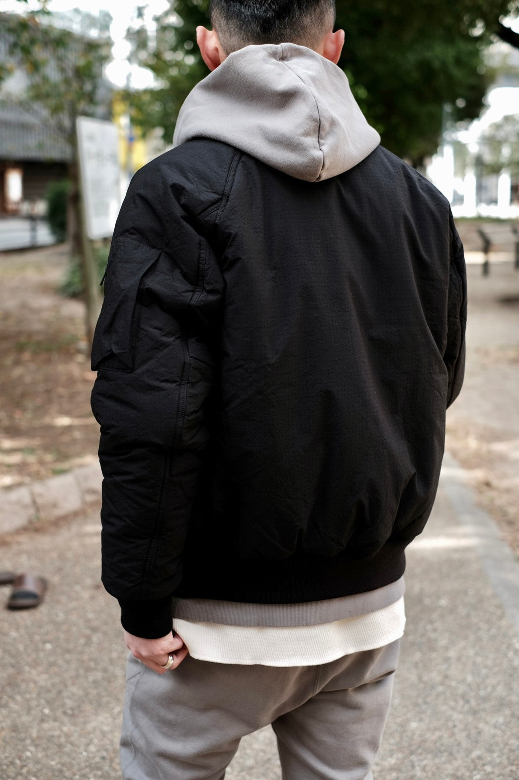 20AW nonnative TROOPER PUFF BLOUSON MA-1 - ミリタリージャケット