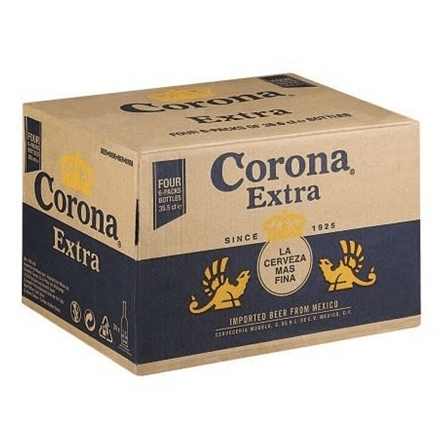 Cerveza Corona Botella 12oz Caja 24 Bondingbar