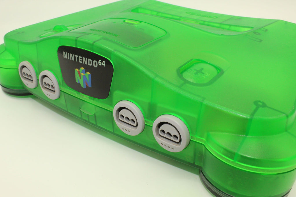 nintendo 64 jungle green