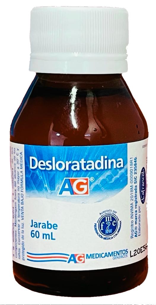 DESLORATADINA 0.5 MG JARABE 60 ML AG
