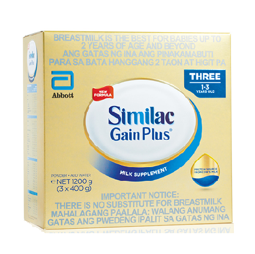 similac gain three