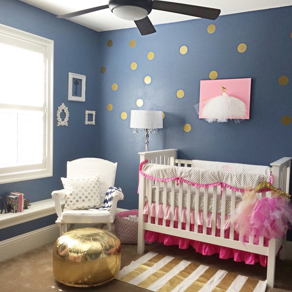 Nursery Decor - Baby Girls Room Design | Shenasi Concept