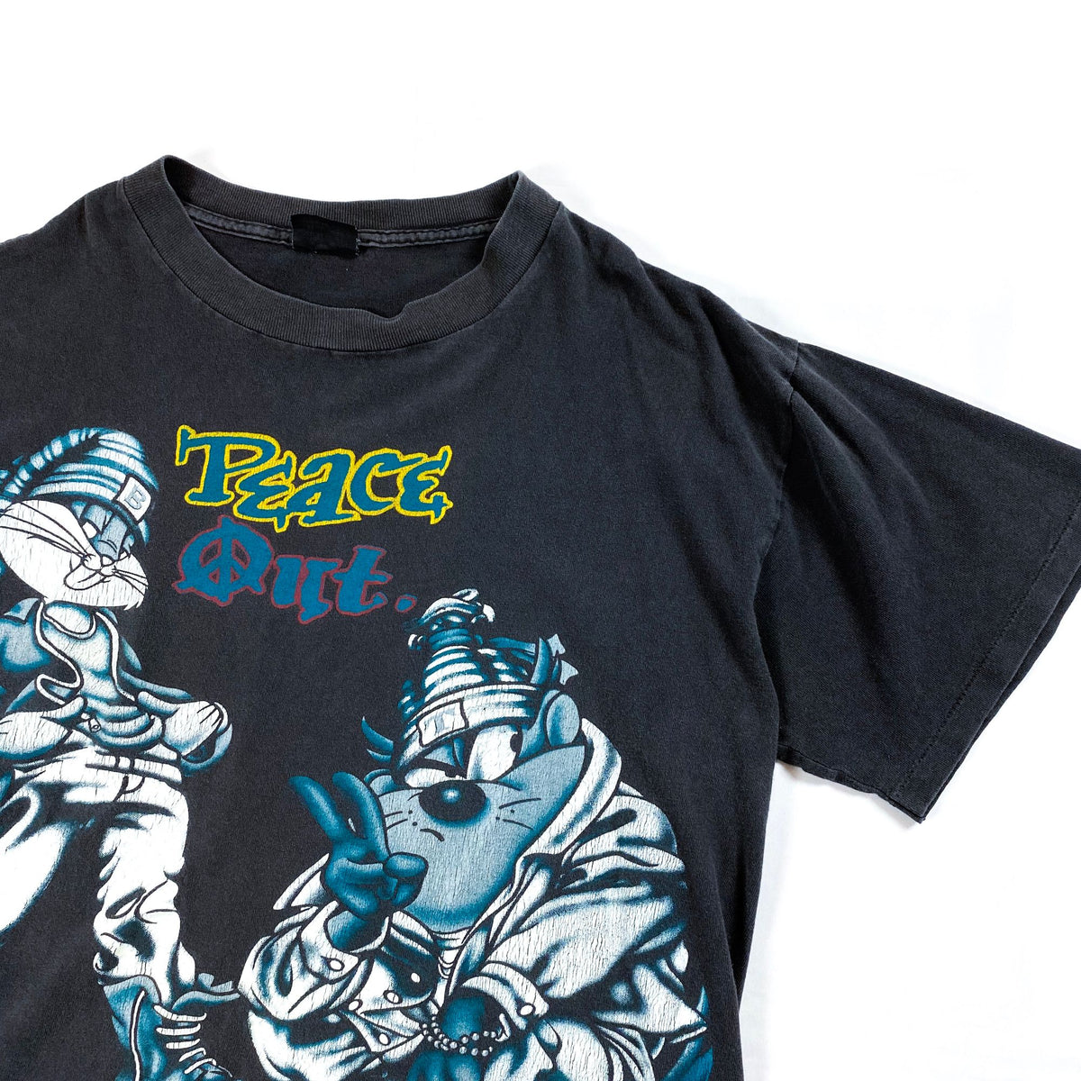 90s USA製 warner Bros.タスマニアンデビル UFO Ｔシャツ www