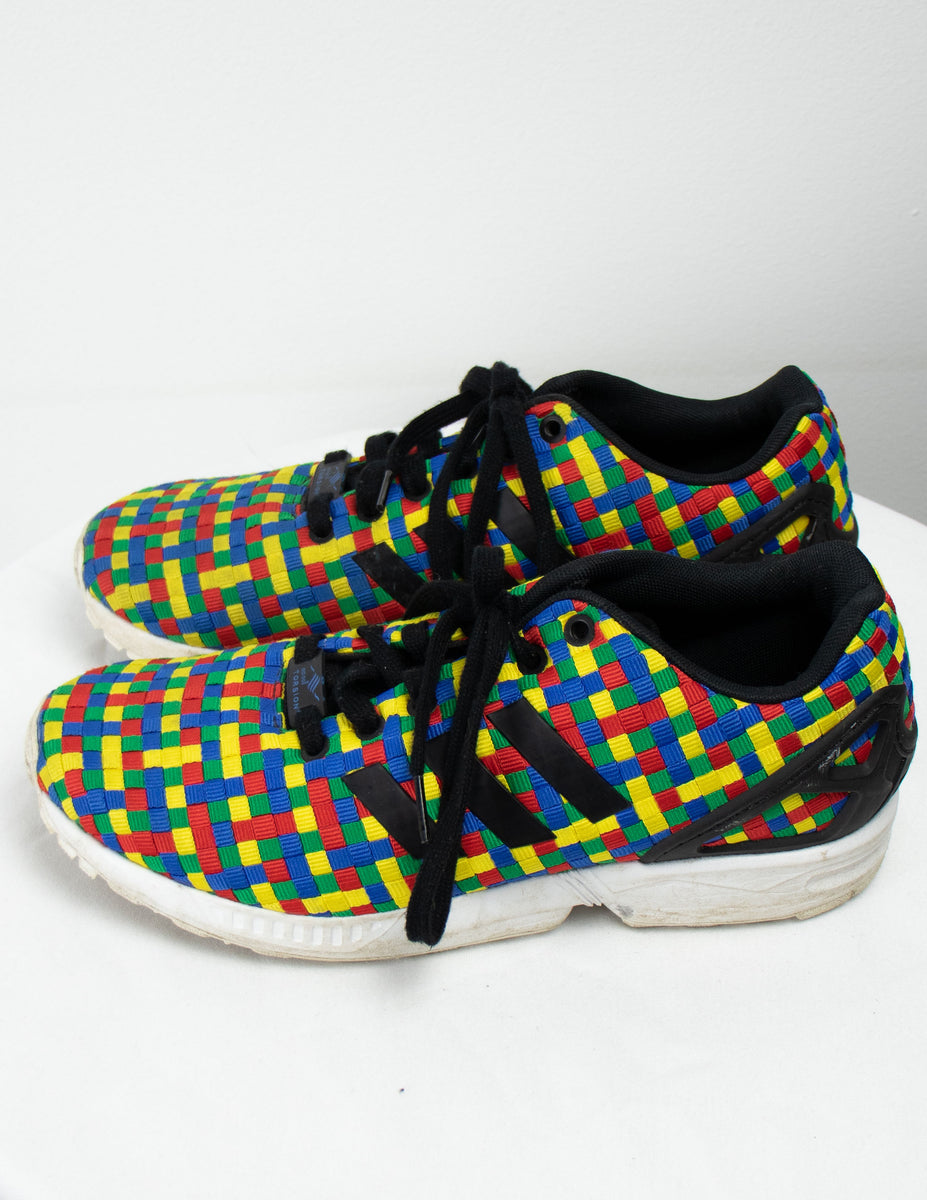 La Iglesia Creyente segmento Adidas Originals ZX Flux Multicolor Weave Mens Sneakers - Size US7.5 – Good  Sammy Online Store