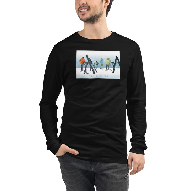 SKI SUMMIT - Unisex Long Sleeve Tee – Park City Gift Co.