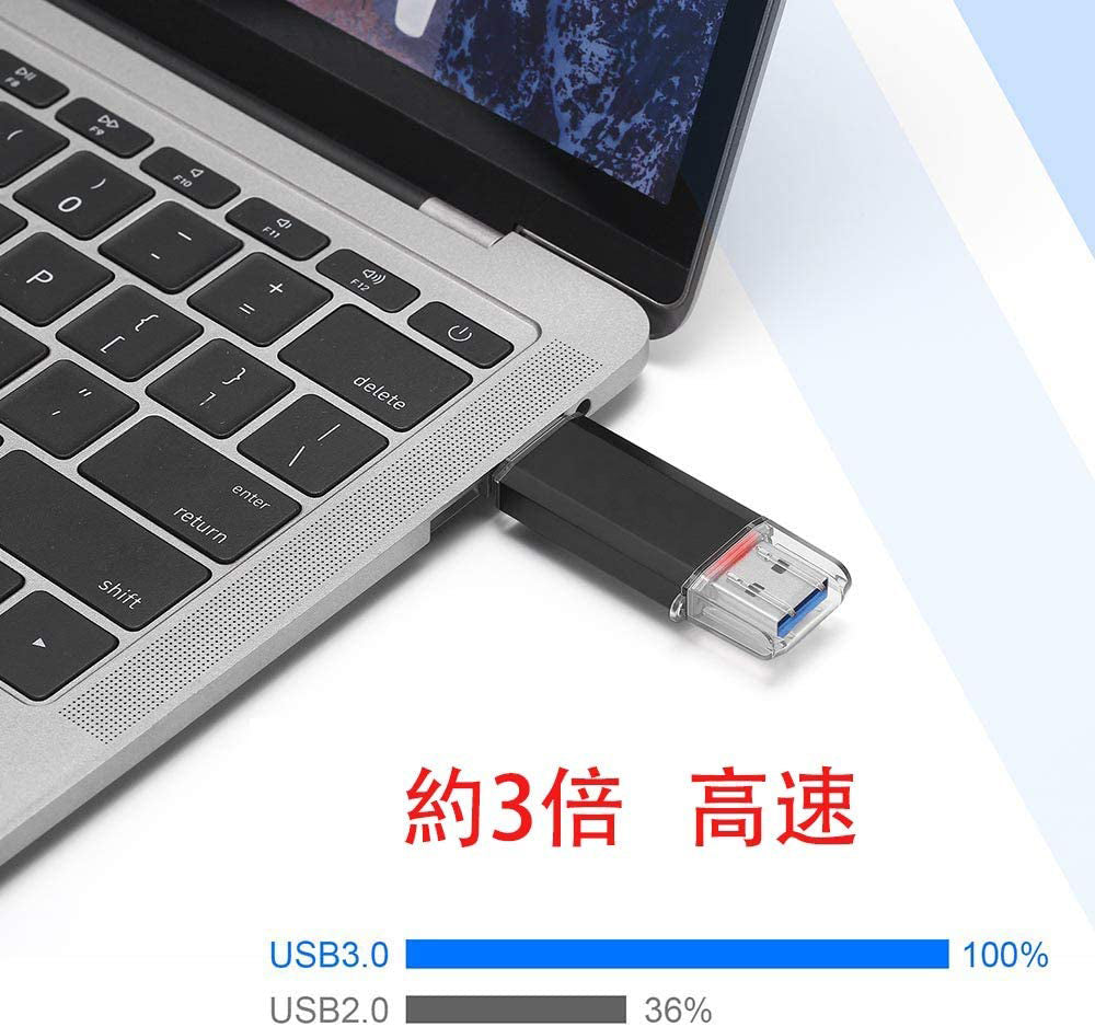 激安ブランド 128GB usbメモリー スマホメモ