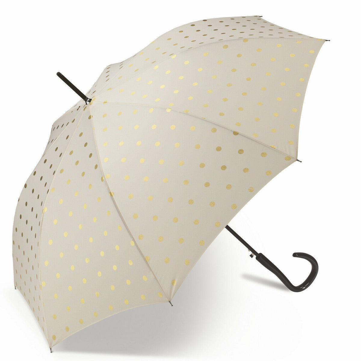 Gold pierre cardin Regenschirm Taschenschirm Auf-Zu Automatik Metallic Kupfer 