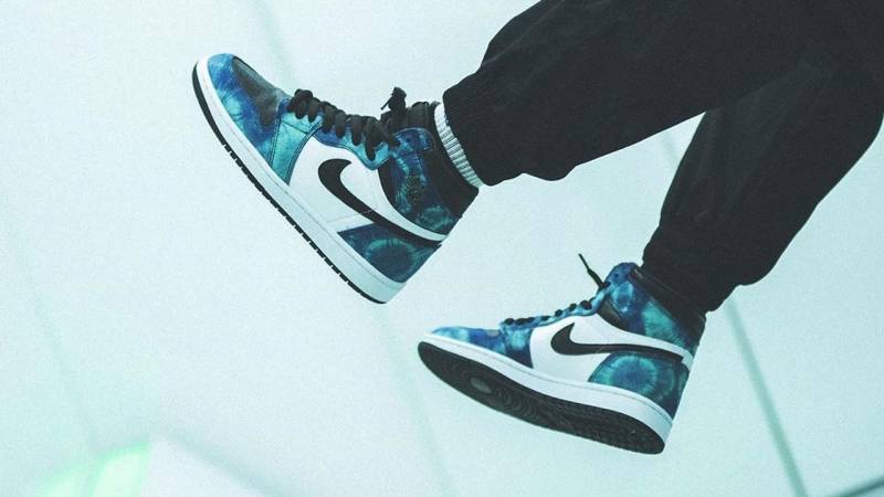 nike air jordan 1 high tie dye