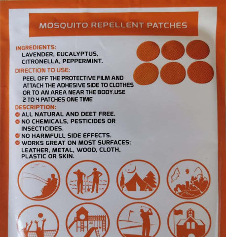 ingredients in mosquito repellent patches