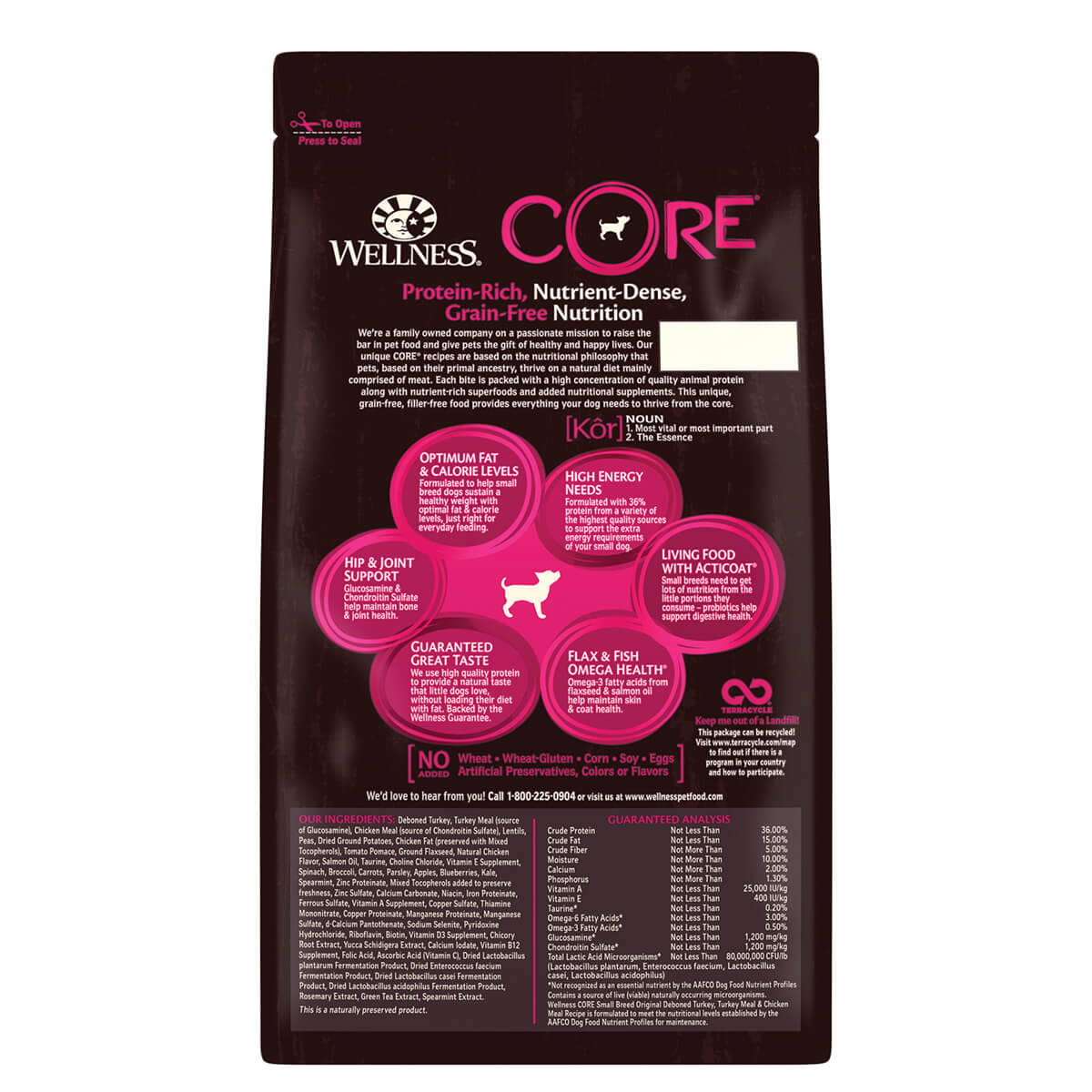 Wellness CORE Grain-Free Small Breed Puppy Food: Premium Nutrition For Your Petite Pup