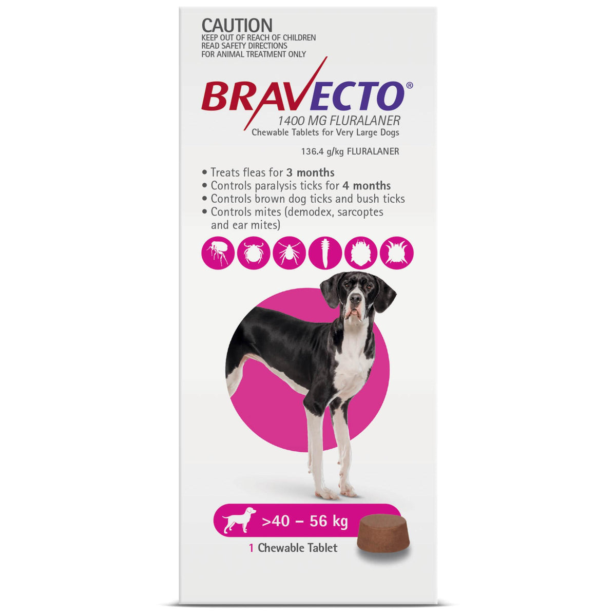 does bravecto cause diarrhea in dogs