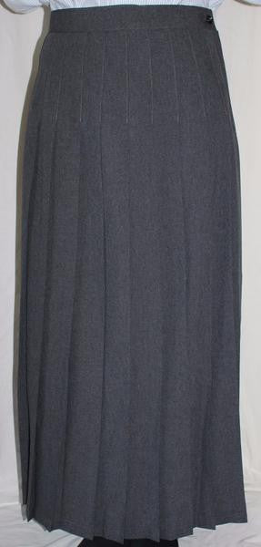 Seminary Gray Knife Pleated Skirt – By Styles