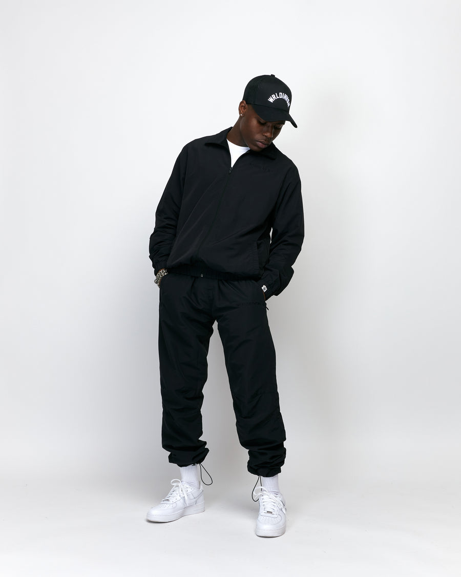 Runner Pants (Black On Black)