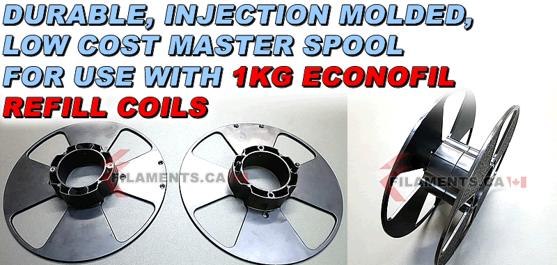 EconoFil Refill Mastespool 3d Printer Filament Canada