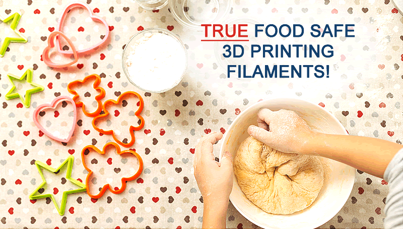 Filaments.ca True Food Safe PLA 3D Printer Filament Canada