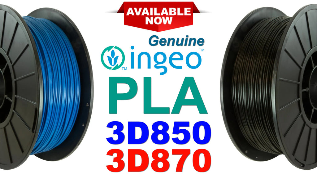 Ingeo 3D850 PLA Ingeo 3D870 PLA 3D Printing Filament Canada