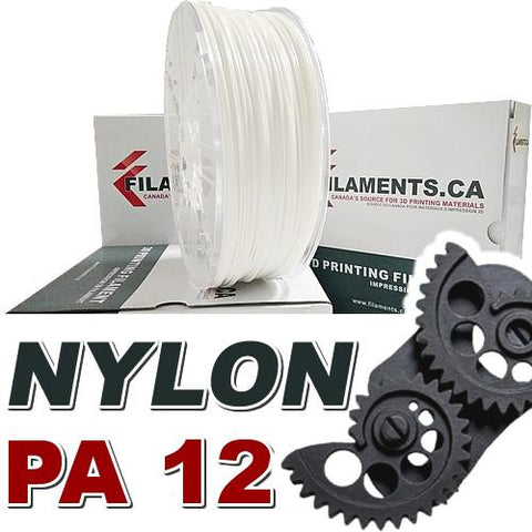 Nylon PA12 – White – 1.75mm