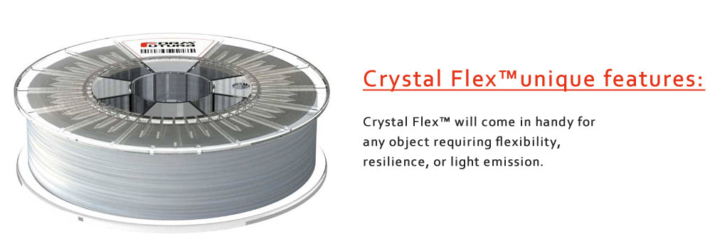 crystalflex 3d printing filament