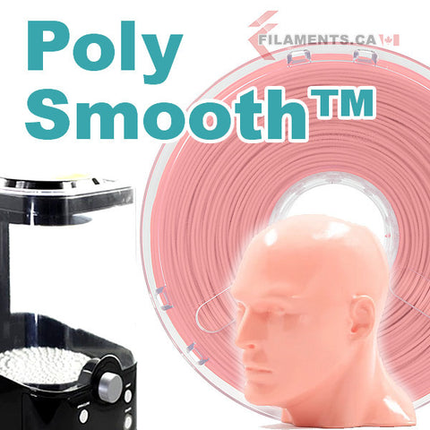 PolyMaker PolySmooth Polysher 3D Printer Filament Canada