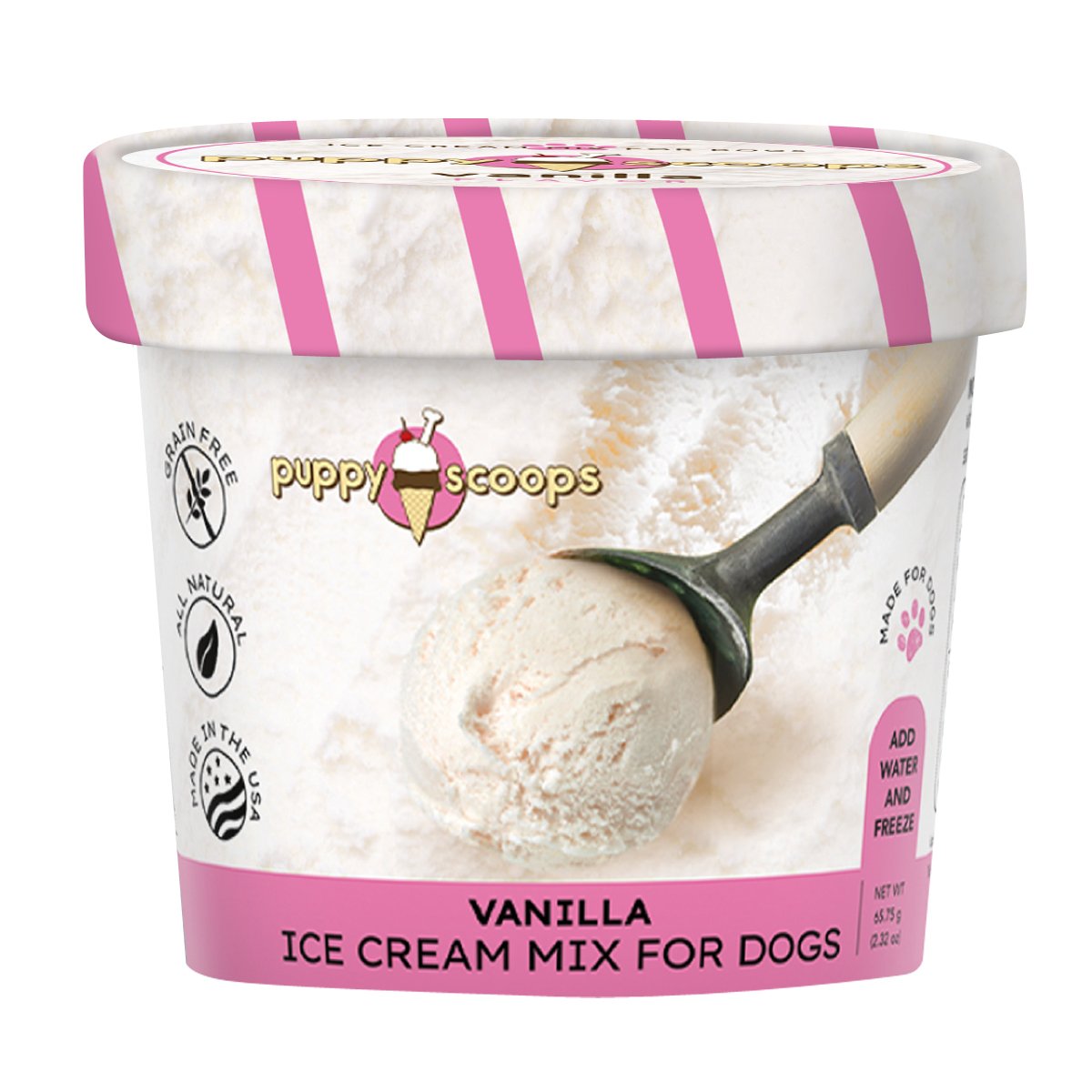 what is doggy ice cream made of