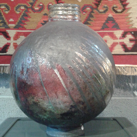 Raku by Malcolm Turner at Workhouse Gallery Presteigne