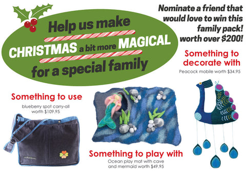 Nominate a friend to win a $200 prize pack for Christmas