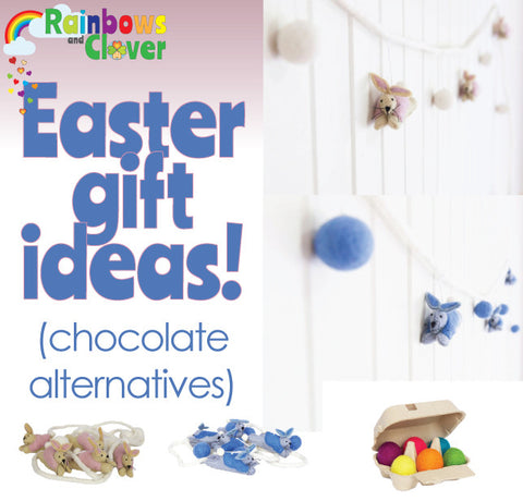 Easter gift ideas, chocolate alternatives